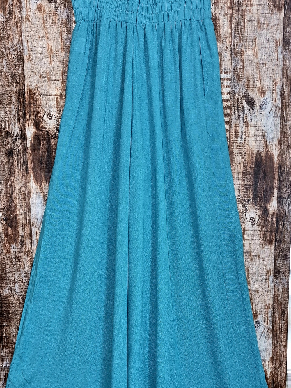 Umgee Women's Teal Maxi Skirt - Lightweight Flow